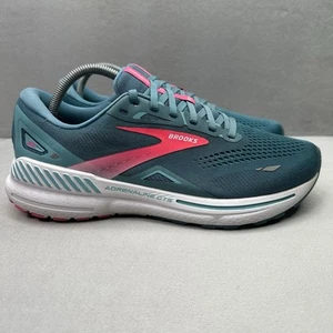 Brooks Adrenaline GTS 23 Damenschuhe Größe 10,5 (B) sturmblau Laufen Turnschuhe - Bild 1 von 8