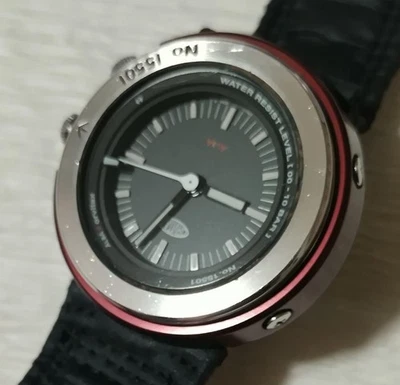 Reloj Pulsera Seiko Alba Orvitax Cuarzo Analógico V701 2K40 Esfera Negra 10BAR Para Hombre Foto 1 de 4