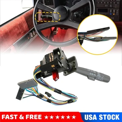 Interruptor de señal de giro EE. UU. para Chevrolet GMC C1500 K1500 C2500 K2500 C3500 1995-1999 Foto 1 de 4