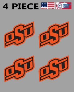 4PC Oklahoma State Cowboys Waterless Peel & Stick Temporary Tattoos Team Logo - Picture 1 of 2