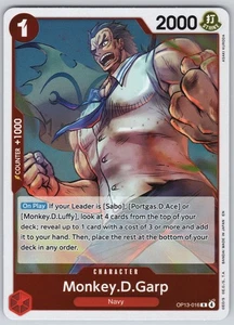 OP-13 Monkey.D.Garp R Carrying On His Will Foil OP13-016 NM - Picture 1 of 2