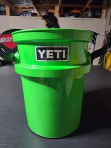 Yeti 5 Gallon Bucket Canopy Green Rare Color Loadout Bucket - Picture 1 of 1