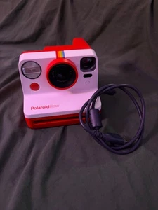 Polaroid Now Gen 1 i-Type Film Instant Film Camera White Red Tested - Picture 1 of 5