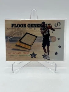 2000 FLEER LEGACY DAVID ROBINSON FLOOR GENERALS GU FLOOR RELIC #7 SPERONI - Foto 1 di 1