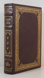 WALT WHITMAN Blätter Gras Holzschnitte Frasconi Franklin Bibliothek Leder Klassiker - Bild 1 von 1