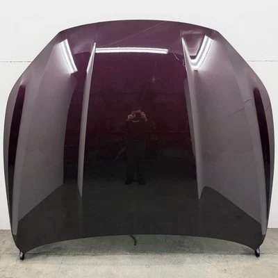 Панель капота 14-24 Maserati Ghibli в комплекте с петлями Rosso Folgore от оригинального производителя - Изображение 1 из 4