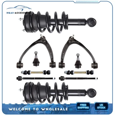 Front Strut Control Arm Ball Joint Tierod For CHEVROLET AVALANCHE GMC YUKON Foto 1 de 4