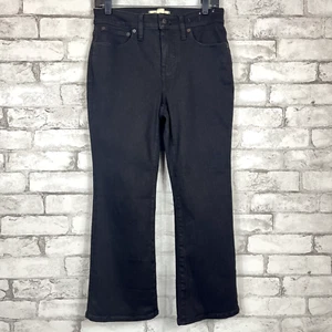 Madewell neu ohne Etikett $ 138 Petite Kick Out kurze Jeans Jeans schwarz Spülwaschung 31P Nr. 184 - Bild 1 von 4