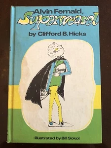 1974 Alvin Fernald Superweasel von Clifford Hicks Vintage wöchentliches Leserbuch - Bild 1 von 3