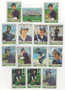 1979 Topps 14-Card White Sox Lote con Kessinger Washington DE COLECCIÓN STAR G-NM LOL1 - Imagen 1 de 2