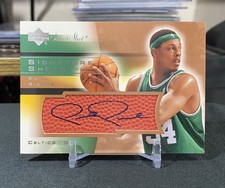 2003-04 Upper Deck Sweet Shot Paul Pierce Signature Shots Auto #PP