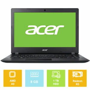 15.6" Acer Aspire 3 A315-21, AMD A9 up to 2.70GHz, 1TB, 8GB, Radeon, Laptop.