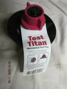 Test Titan ABS/PVC 4 Zoll Prüfstecker nagelneu reinigen oder Stecker - Bild 1 von 6
