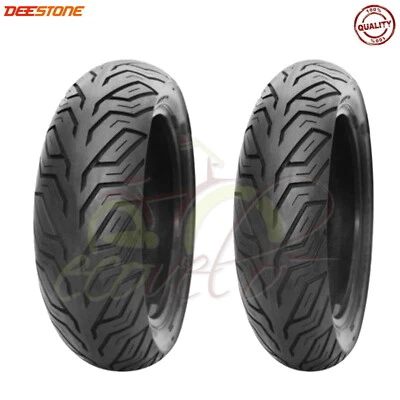 COPPIA GOMME PNEUMATICI DEESTONE 110/70 11 + 120/70 10 VESPA LX 50 125 150 MOTO