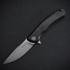 Petrified Fish Warrior Black G10 K110 Satin PF949DS - Picture 1 of 2