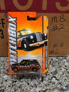 2011 MATCHBOX #65 OLD TOWN ∞ AUSTIN FX LONDON TAXI ∞ FIRST ROYAL CAB BLACK  - Picture 1 of 4