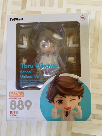 NEW Haikyuu Nendoroid #889 Oikawa Toru ~School Uniform Version~ GSC Orange Rouge Cover