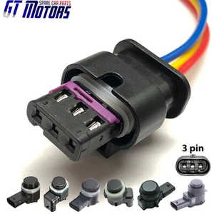 AUDI A1 A3 S3 A4 S4 A5 S5 A6 A7 A8 Q3 Q5 Q7 TT RS PDC PARKING SENSOR PLUG WIRE - Picture 1 of 5