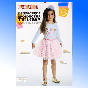 Mädchen Tutu Rock Mix Match Tops und Tanz Petticoat Partykleid 3-8 Jahre - Bild 1 von 15