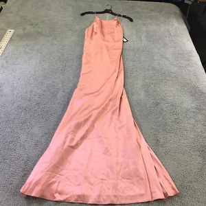 Alice + Olivia Dress Womens 0 Gown Maxi Dress Rose  Halter Neck Open Back $ 595 - Picture 1 of 14