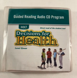 Holt Decisions for Health Guided Reading Audio CD Program Green 2007 0030787963 - Imagen 1 de 20