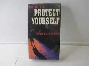 Master Tsai How To Protect Yourself VHS Martial Arts Self Defense New SEALED - Imagen 1 de 6