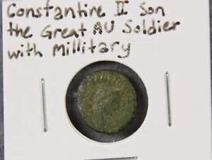 Constantine II Son the Great AU Soldier with Military - Picture 1 of 2