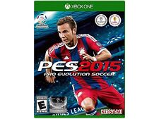 Pro Evolution Soccer 2015 (Microsoft Xbox One, 2014) BRAND NEW FACTORY SEALED!