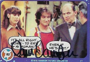 PAM DAWBER SIGNED 1978 TOPPPS MORK & MINDY #82 - MINDY - Picture 1 of 1