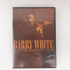 Barry White Live In Europe 1975 DVD 2010 CineVu With Love Unlimited