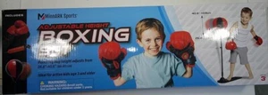 Minnark Sports Adjustable Height Boxing Set Ages 3 Plus New Free Shipping - Picture 1 of 6