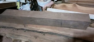 Amazing black walnut mantle or beam - Picture 1 of 1