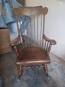 MId Century Ethan Allen Cape Cod Rocker / BARNSTABLE Rocking Chair   - Picture 1 of 3