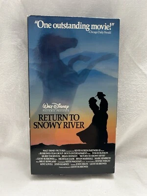 Return to Snowy River VHS Walt Disney Home Video 1991 Tom Burlinson - Image 1 of 4