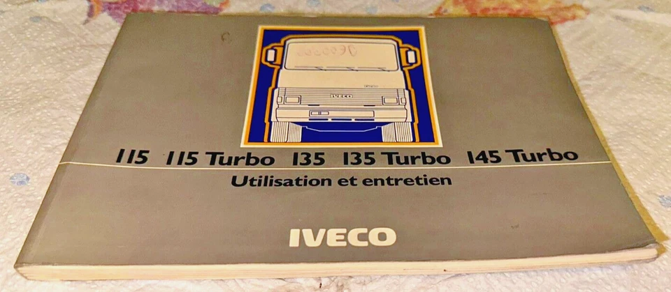 MANUALE LIBRETTO USO E MANUTENZIONE IVECO 115 135 145 TURBO IN LINGUA FRANCESE - Immagine 1 di 4