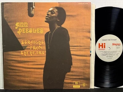 ANN PEEBLES Straight From The Heart LP Hi RECORDS STEREO 1971 Soul R&B Blues - Image 1 of 2