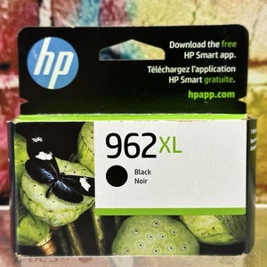 NEW Genuine Original HP 962 XL High Yield Black iInk Cartridge 3JA03AN Sealed - Picture 1 of 24