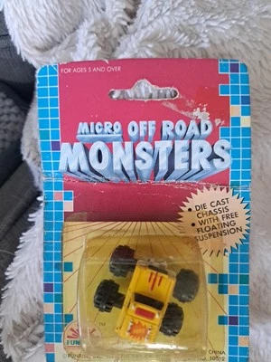 1989 Funrise MICRO OFF ROAD MONSTER "Bobo Truck  SEALED New 1.25"  - Image 1 of 4