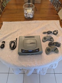 Sega Saturn Model 1  Grey HST-3210  Ntsc-J Serial # 559 US Seller
