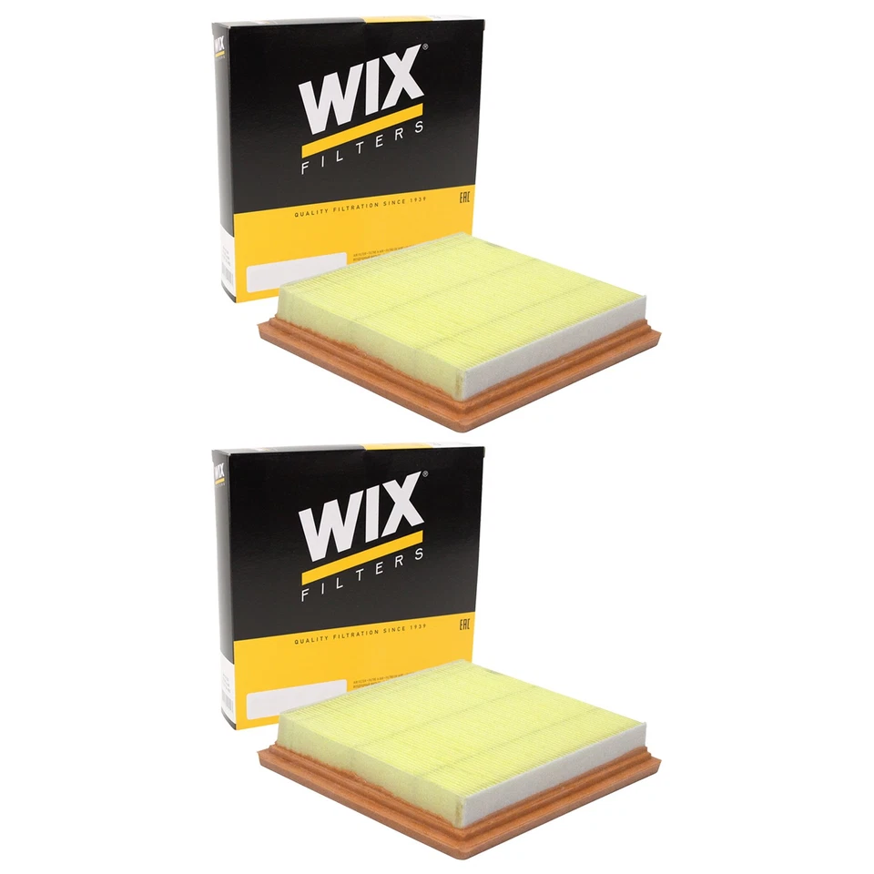 Juego de 2 filtros de aire de motor Wix para Nissan 370Z Infiniti Q40 Q60 QX50 3,7 L V6 Foto 1 de 2