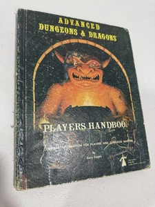Advanced Dungeons & Dragons AD&D Player's Handbook TSR2010 (1978) 3rd Printing - Picture 1 of 4