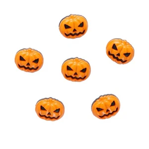 Halloween Pumpkin & Scary Face Buttons - 18mm with Shank - 611428 - Picture 1 of 10