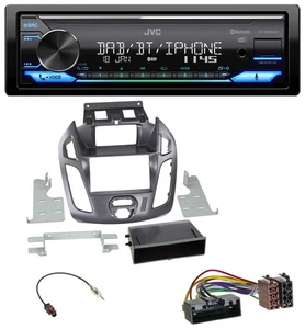JVC Bluetooth DAB USB MP3 Autoradio für Ford Transit Connect 12-18 Display Pegas - Bild 1 von 9