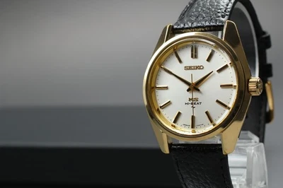 Vintage 1970 King Seiko 45-7001 45KS Hi-Beat Gold Hand-winding Mens Watch JAPAN - Image 1 of 4