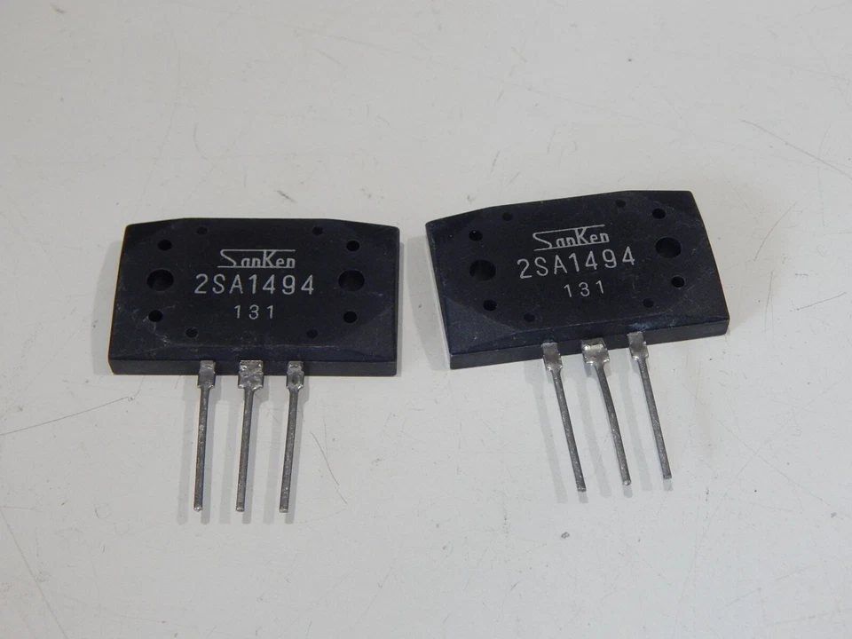 (2) SANKEN 2SA1494 GP BJT PNP 200V 15A 200000mW MT-200 - LOTE DE 2 TRANSISTORES Foto 1 de 1