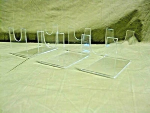 THREE 5" Antique Fixed Blade Bayonet Knife Display Show Presentation Stands - Picture 1 of 5