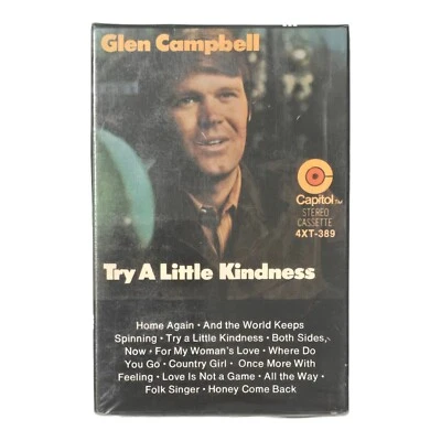 Glen Campbell – Try A Little Kindness [1970] Cassette NEW/SEALED RARE!! - Image 1 of 4