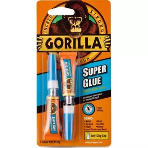 Gorilla Glue Gel Super Epoxi Madera Transparente Fuerte Adhesivo Genuino 2X3g - Imagen 1 de 3