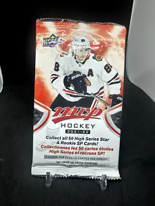 Tarjetas coleccionables 2021-2022 MVP HOCKEY DE LA BARAJA SUPERIOR NUEVAS/PAQUETE ÚNICO SELLADO ***** - Imagen 1 de 2