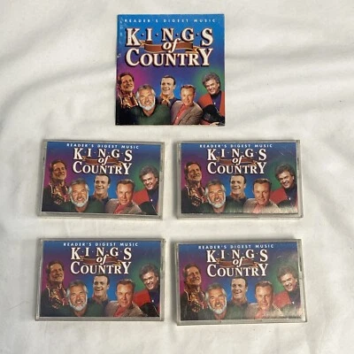 Kings Of Country (2000 Cassette Tape Set w/Booklet) Reader's Digest - Image 1 of 4